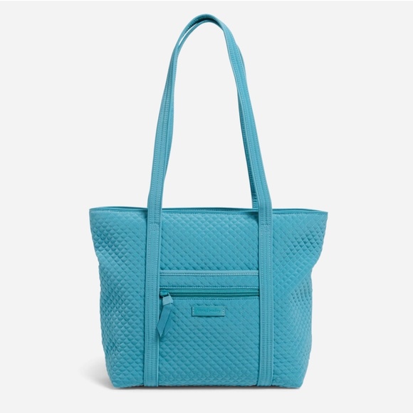 Vera Bradley Handbags - Vera Bradley Small Tote Bag Purse Spring Break Aqua Blue